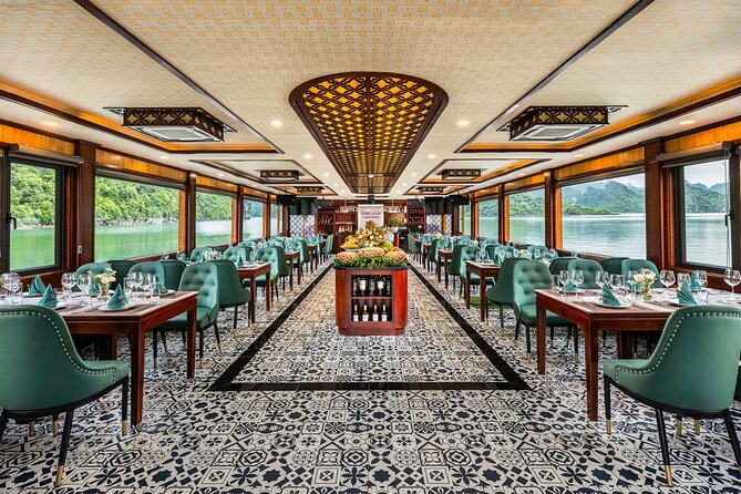 Halong bay Luxur Cruise Day trip: Buffet lunch & Limousine bus - Surprise Cave, the first major stop