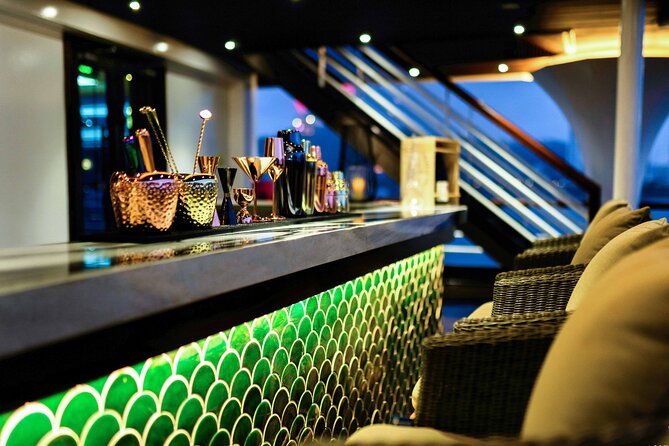 Halong Bay Luxury Dinner Cruise - Ambassador - A night cruise with a city-light view