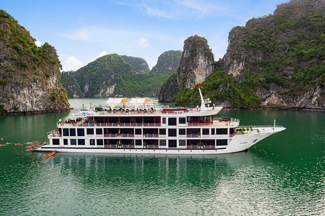 Halong Bay Shore Excursion: Full Day Cruise Tour from Cruise Port - Lunch on board is better than a basic shore meal