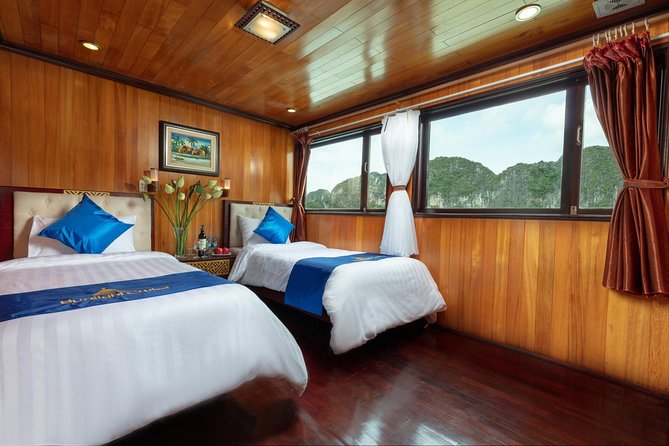 Halong deluxe cruise 2D/1N: Surprise cave, Titop island, Full Meals, best prices - The Hanoi pickup and long road to the bay