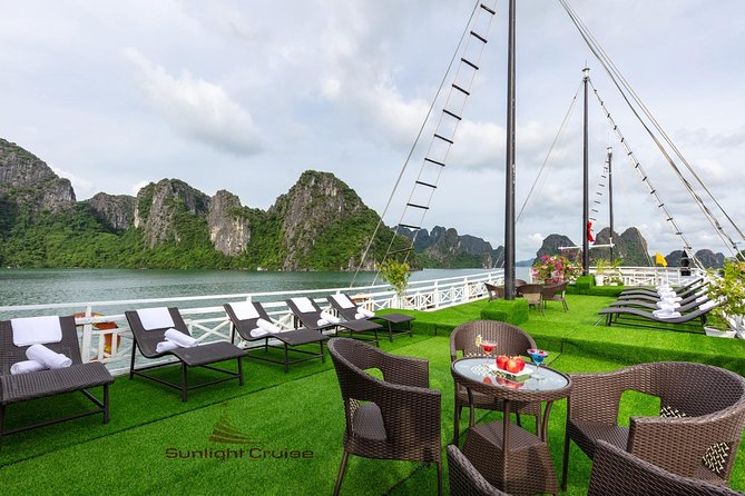 Halong deluxe cruise 2D/1N: Surprise cave, Titop island, Full Meals, best prices - What the $140 price really covers