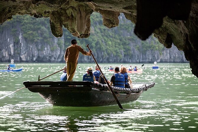 Halong Excursion Cruise with Kayaking, Swimming & Cave Visit - Ti Top Island, swimming, and the viewpoint