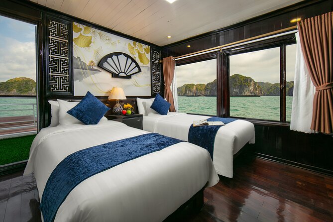 Halong Fantasea Cruise - 2 Days 1 Night - Ti Top Island for a climb and beach time