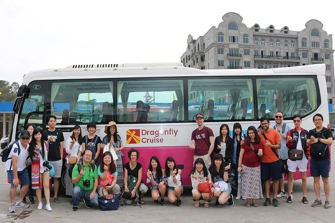 Halong Islands, Caves, Kayak, Lunch Day Tour w Dragonfly Cruise - Ba Hang by kayak or bamboo boat