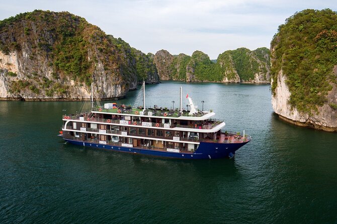 Halong La Pandora Cruise 2days/1Night - Sunset activities and the evening on board