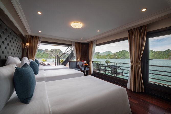 Halong La Pandora Cruise 2days/1Night - A 6:30 am Tai Chi start and second-day activities