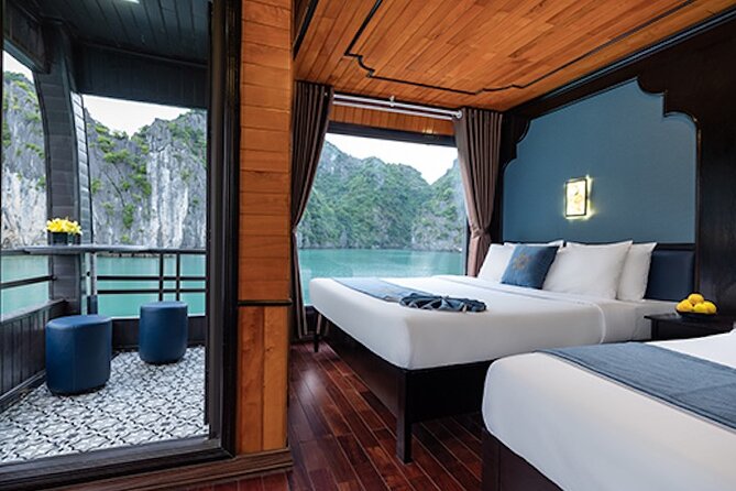 HaLong - LanHa Bay With La Pandora Boutique Cruises 2Days/1Night - Lunch among Con Vit Islets