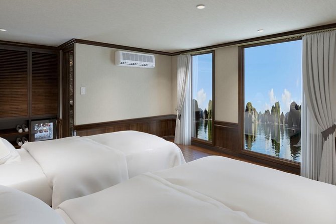 Halong Luxury Cruise 2D/1N: Kayaking, swimming, Surprise cave, Titop island - Kayaking, pearl area, swimming, and Lan Ha Bay