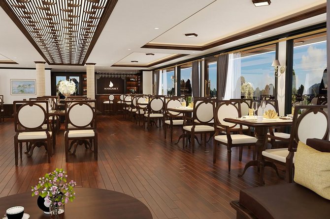 Halong Luxury Cruise 2D/1N: Kayaking, swimming, Titop island, Surprise cave - Food and the evening onboard