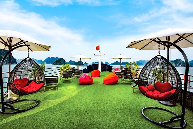 Halong Milalux 5 Star Cruise 2d1n,All inclusive,transfer - Leaving Hanoi and reaching Tuan Chau