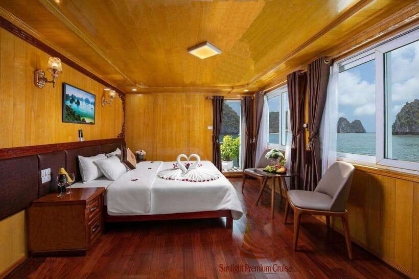 Hanoi: 2-Day Ha Long and Lan Ha Bay Cruise with Kayaking - Sunset, spring rolls, and a night on the boat