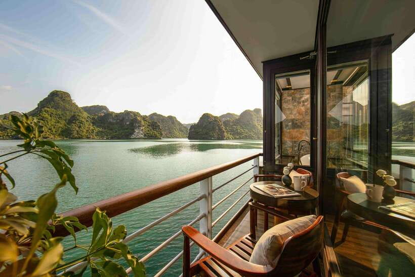 Hanoi: 2D1N Ha Long Bay, Lan Ha Bay by Amanda Luxury Cruise - Sunset drinks and a hands-on cooking lesson