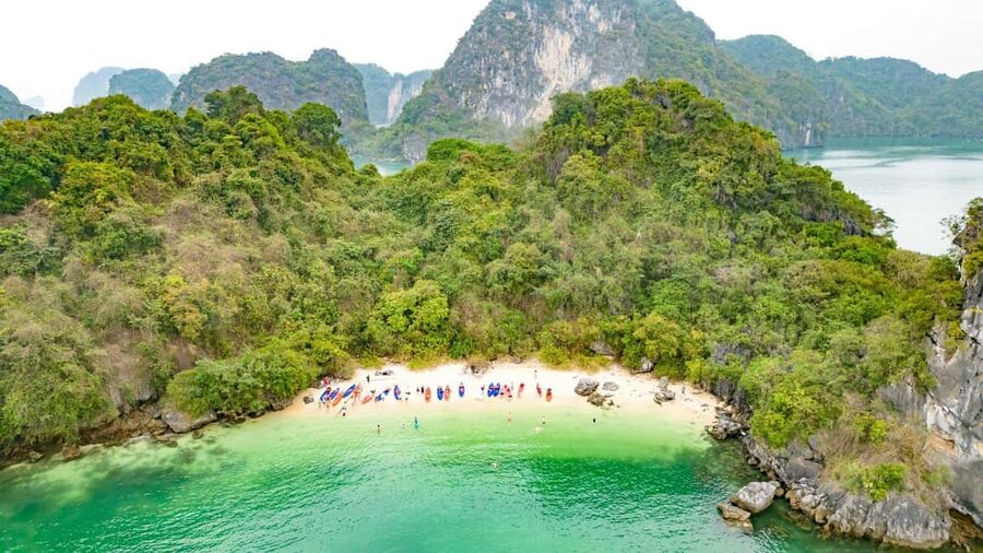 Hanoi: 3-Day Ninh Binh, Ha Long & Bai Tu Long Cruise UNESCO - Trang An by wooden boat