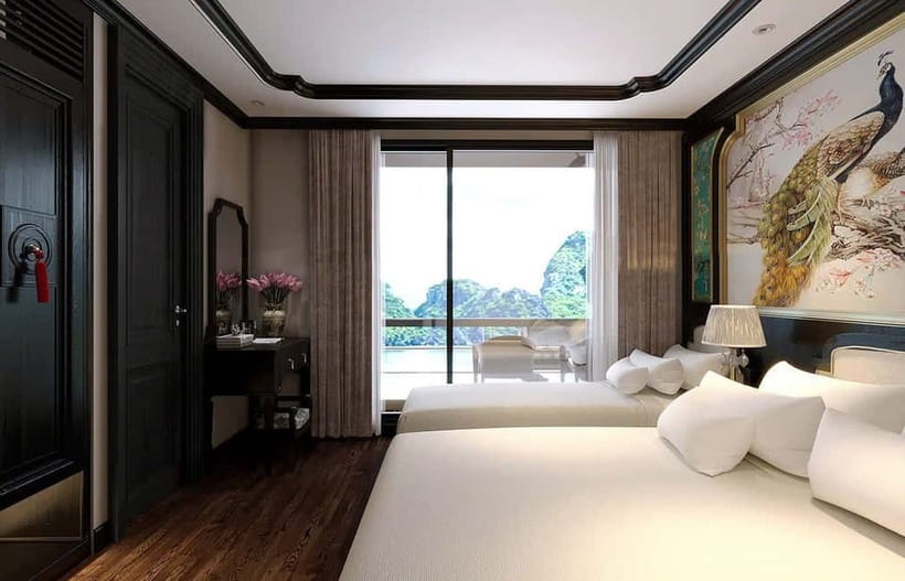 Hanoi: 3Days: Lan Ha bay: classic cruises & Ninh Binh trip - Day one: Hanoi to Beo Harbour and Ba Trai Dao