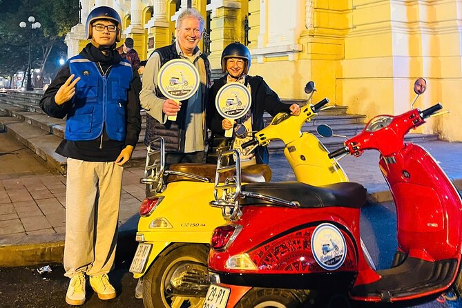 Hanoi After Dark Vespa Tour (4 hours): Street Food & Night Vibes - Hanoi Opera House and St. Joseph’s Cathedral