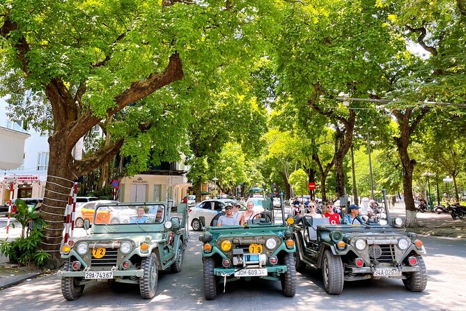 Hanoi Backstreet Jeep Tour : Hanoi HIGHTLIGHTS and HIDDEN GEMS - Egg coffee at a recycled-materials café