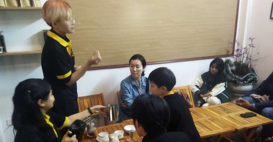 Hanoi Egg Coffee Class - What happens during the coffee class