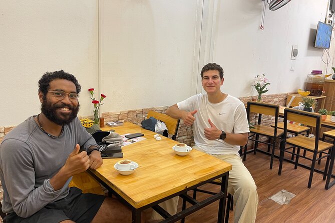 Hanoi Egg Coffee & Coconut Coffee Making Class with Free Banh Mi - Making egg coffee step by step