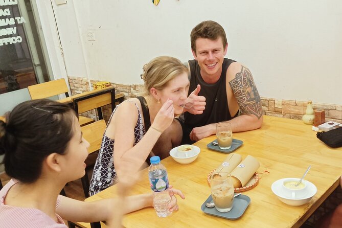Hanoi Egg Coffee & Coconut Coffee Making Class with Free Banh Mi - Preparing coconut coffee for a second taste
