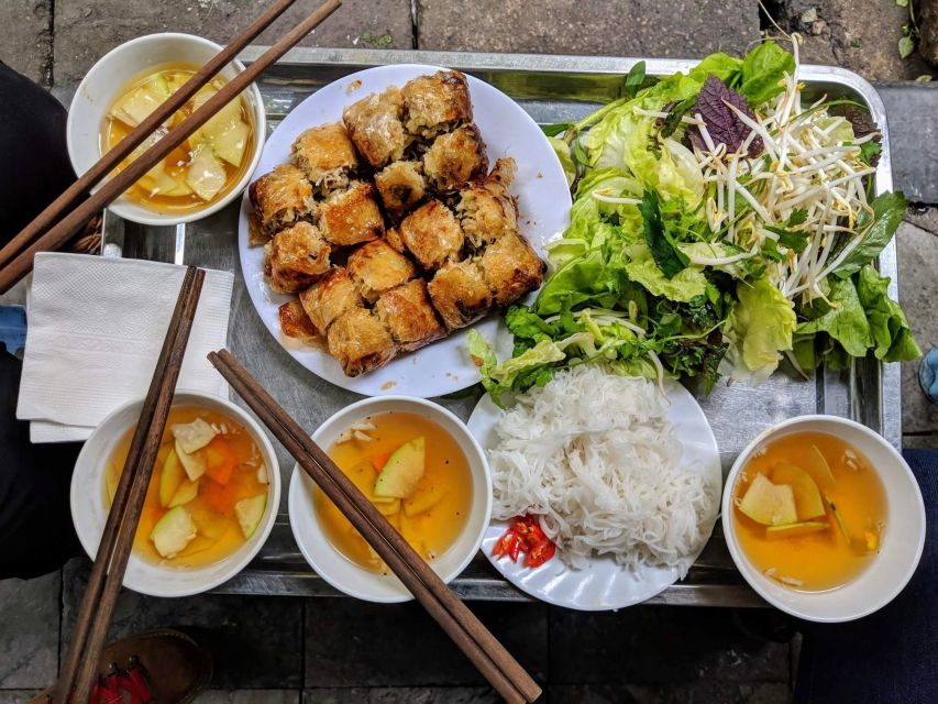 Hanoi Food, Culture, Sightseeing & Fun By Vintage Motorbike - Lunch at Hidden Gem Café