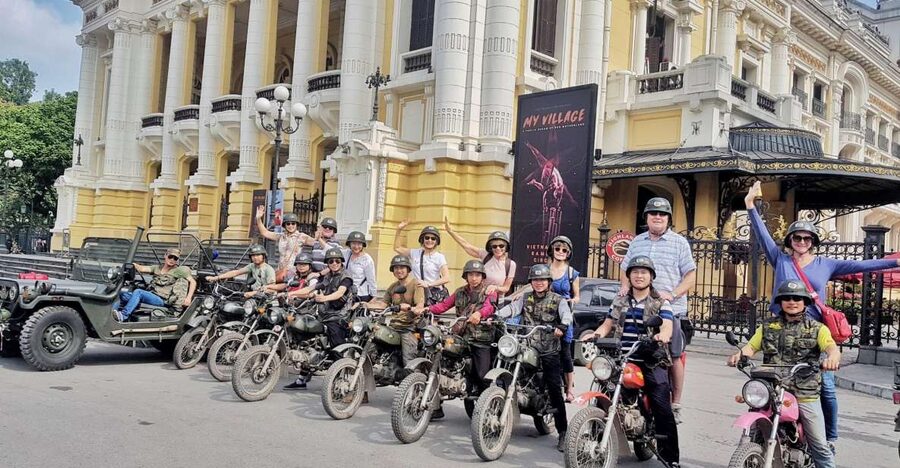 Hanoi Food, Culture, Sightseeing & Fun By Vintage Motorbike - The ride through Hanoi’s back lanes