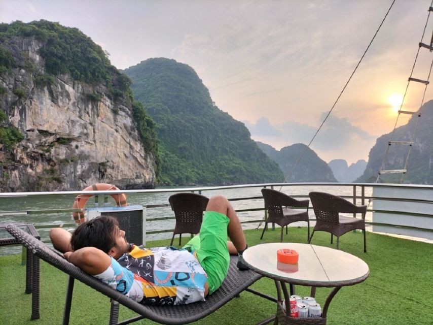 Hanoi: Ha Long Bay Day Cruise - Swimming, Meal, Kayaking - Titop Island for swimming or a steep viewpoint