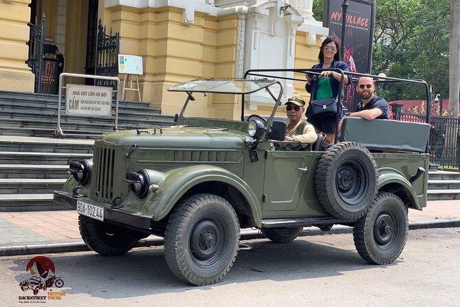 Hanoi Half-day with Food + Fun + Culture By Russian Jeep - French boulevards and Hanoi’s formal face