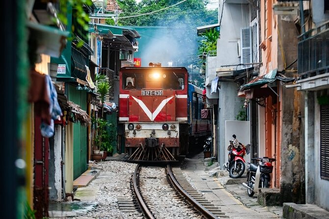 Hanoi Jeep By Night Street Food Tour and Train Street Experience - Key points at a glance
