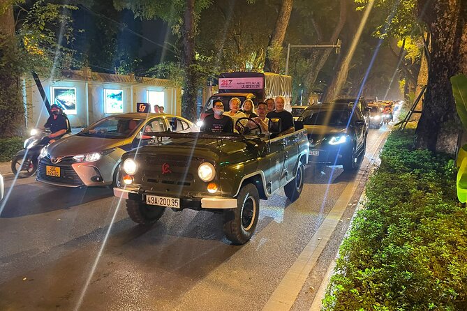 Hanoi Jeep By Night Street Food Tour and Train Street Experience - Starting in the Old Quarter with coffee and lemon tea
