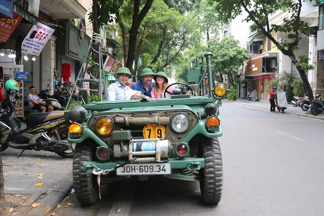 Hanoi Jeep City Tour combine Countryside Train Street, Hidden Gem - Local homes, schools, and the working city
