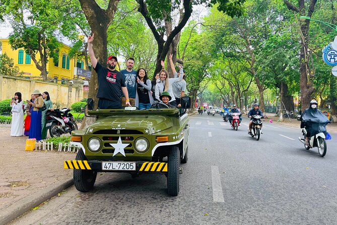 Hanoi Jeep Tour: Red River Countryside+ Backstreet+ Train-street - West Lake, Truc Bach, and Hanoi’s quieter edges