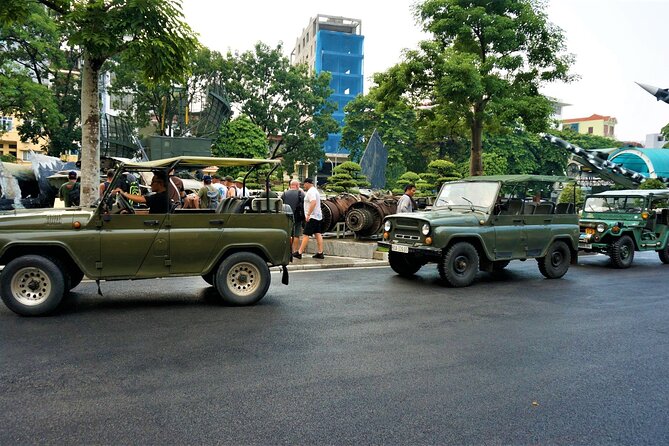 Hanoi Jeep Tours Led By Women: City & Countryside Half Day Combo - Huu Tiep Lake and the downed B-52