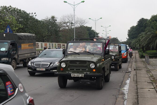 Hanoi Jeep Tours Led By Women: Hanoi City Jeep Tours - The B52 Victory Museum adds a sharper historical edge
