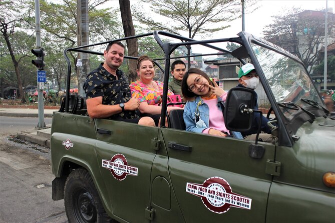 Hanoi Jeep Tours Led By Women: Hanoi City Jeep Tours Half Day - West Lake for a cooler change of pace