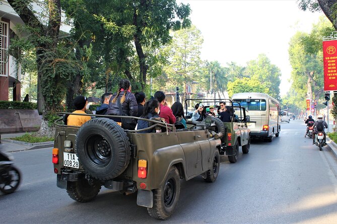 Hanoi Jeep Tours Led By Women: Hanoi City Jeep Tours - Quiet gardens and vegetable plots change the pace