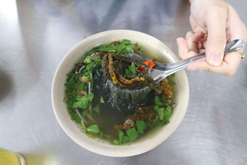Hanoi: Michelin Guide Street Food Walking Tour - Third stop: smoky bun cha