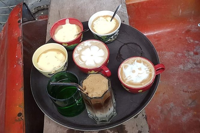 Hanoi Motorbike Tour: Food, Culture and Fun by Vintage Motorbike - Food, drinks, and the final cafe stop