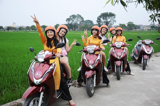 Hanoi Motorbike Tours Led By Women: Hanoi Outskirts & Rural Life - Zigzagging through village lanes and working farmland