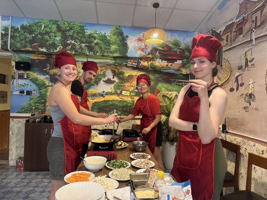 Hanoi: Old Quarter Market Tour and Cooking Class with Meal - From Hoang’s Red Panels to the Local Market