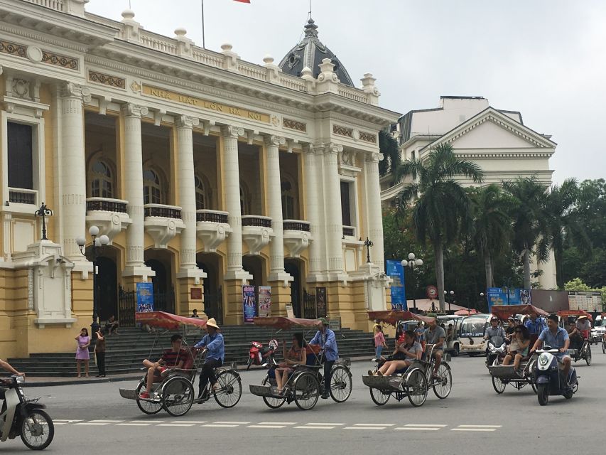 Hanoi: Old Quarter Trishaw Cyclo Tour - St. Joseph’s Cathedral brings a French colonial detail