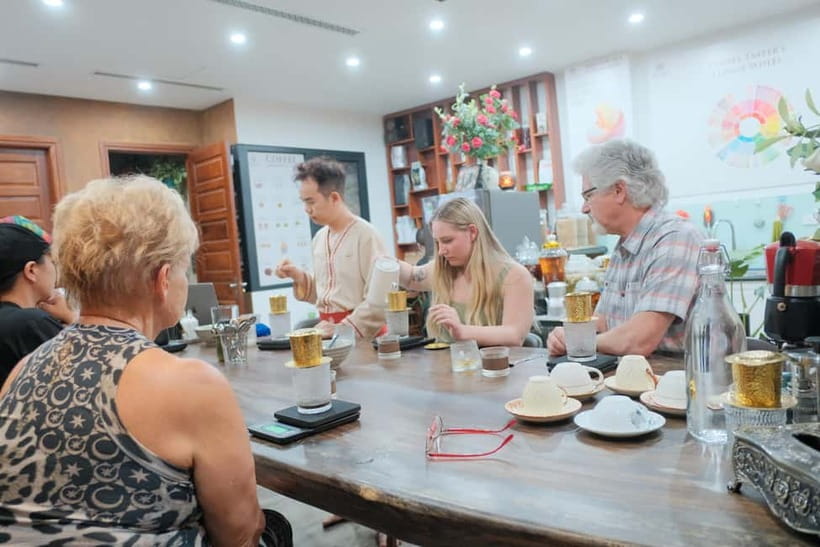 Hanoi: Salt Coffee Workshop Awake Your Senses With 6 Brews - The café setting and three-hour pace