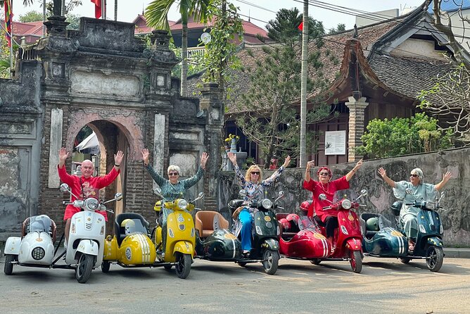 Hanoi Sidecar Tour: Hanoi Countryside Food, Culture & Daily Life - Leaving Hanoi behind in half an hour
