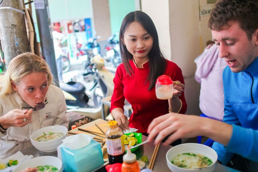 Hanoi: Small-Group Street Food Walking Tour - Banh mi adds crunch and portability