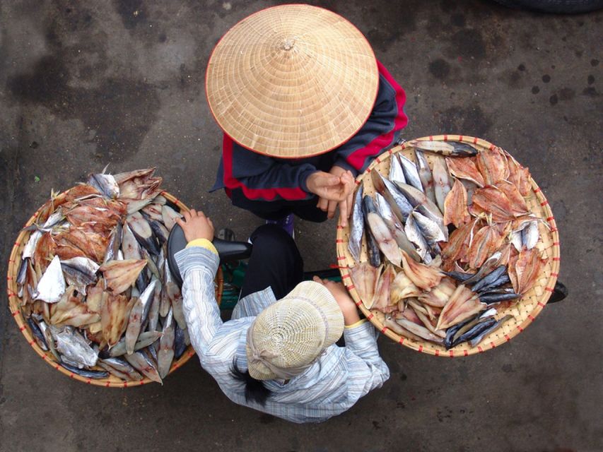 Hanoi: Street Food Experience with 5 Food Stops - Banh mi and fruit near the market