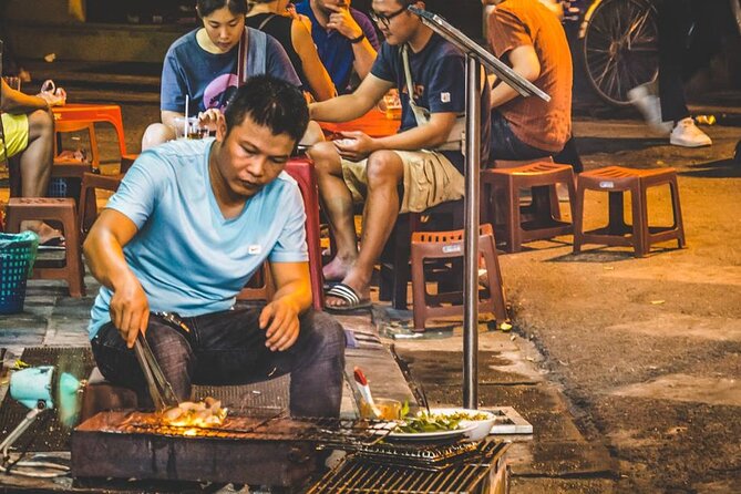 Hanoi Street Food Tour - Best Price - Walking the narrow streets between bites