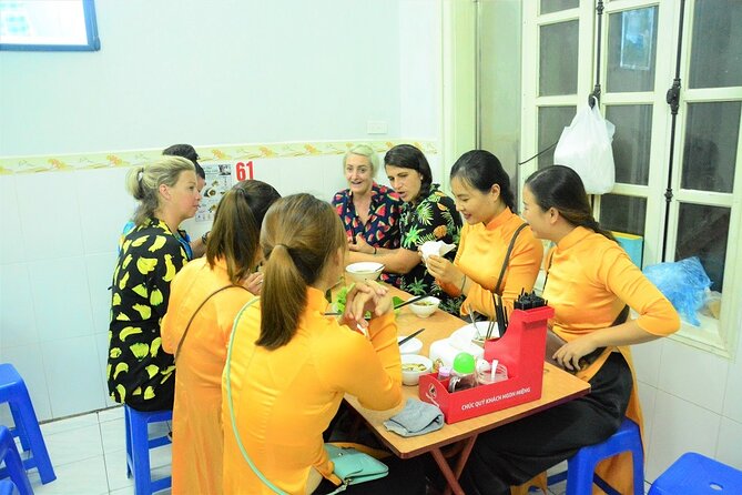 Hanoi Vespa Food Tours Led By Women - West Lake and the Red River ride