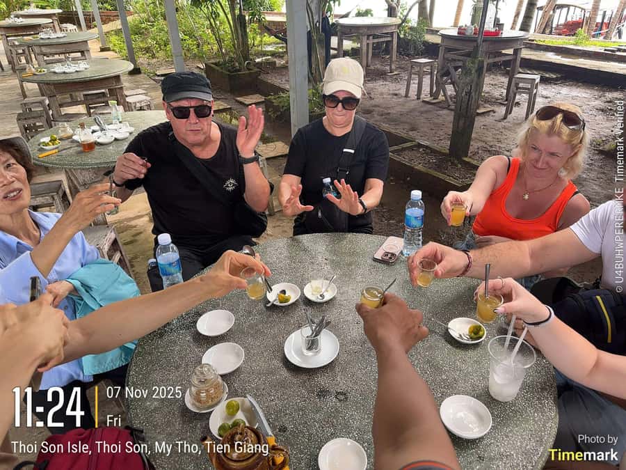 HCM: Authentic Mekong Delta - Boat, TukTuk, Khot Cake Making - A full day beyond Ho Chi Minh City