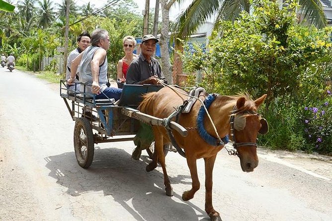 HCM:Mekong Delta Boat,Khotcake cooking Coconut Village,SmallGroup - The short rowing trip through coconut canals