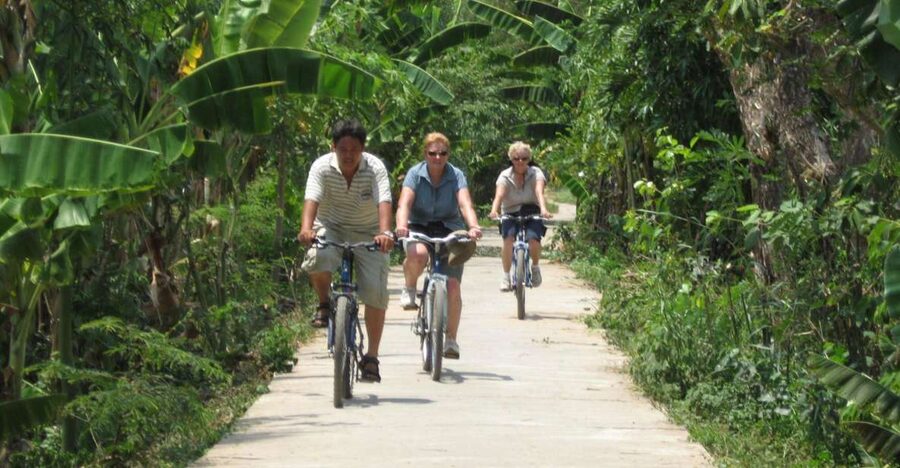 HCM: Mekong Delta, My Tho & Ben Tre Coconut Village - Crossing the Mekong by motorboat