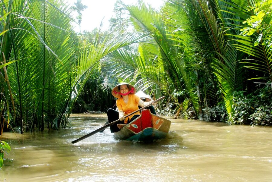 HCM: Mekong Delta, My Tho & Ben Tre Coconut Village - Tuk tuk, cycling, and the final waterways